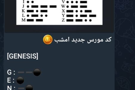 کد مورس همستر کامبت و نحوه مورس زدن