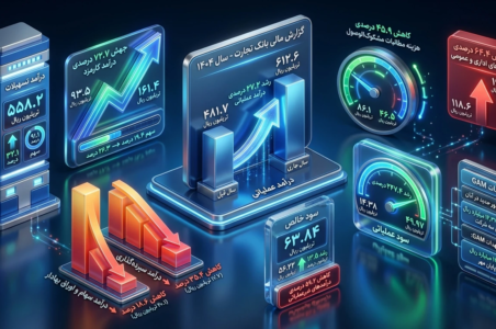 صورت مالی بانک تجارت کدال