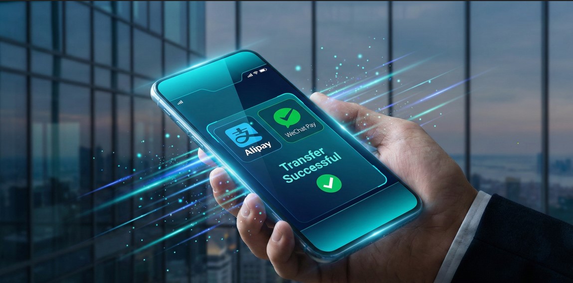 انتقال امن پول به چین